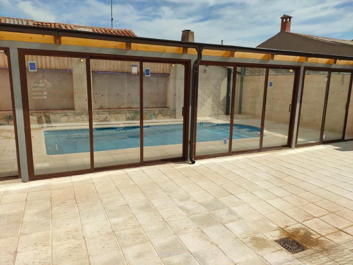 Casa Rural Banos Del Rey Con Piscina Climatizada Vega de Santa María Exterior foto